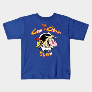 The cow and chicken show Kids T-Shirt